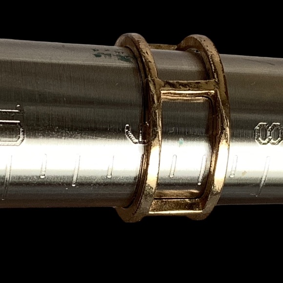 Double Band Cz Stone Cage Gold Plated Ring Costume Jewelry Women’s Fashion Ring - Picture 6 of 6